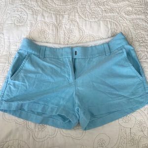 Light blue j.crew shorts!